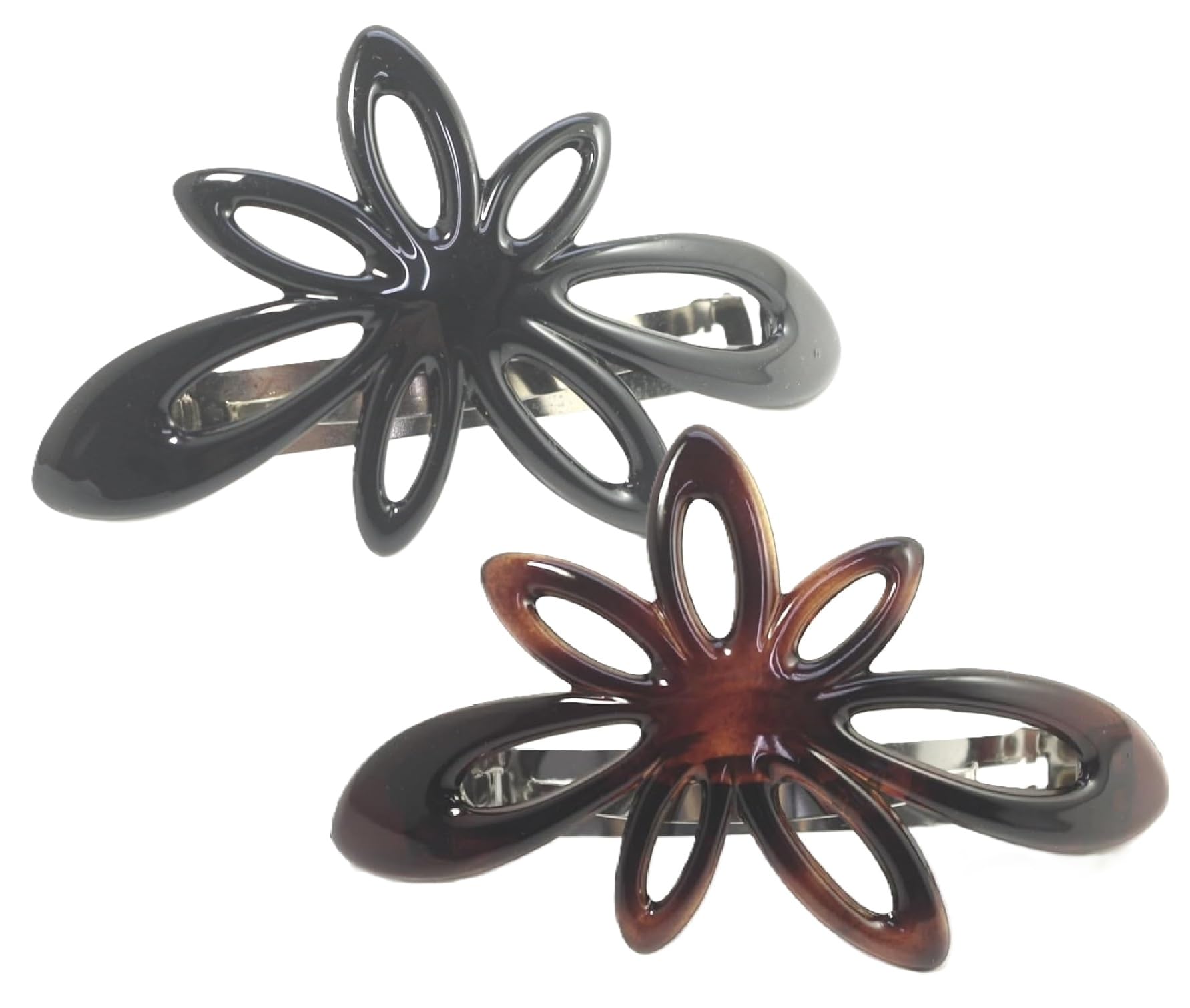 Amazon.co.jp: 【viviva】フランス製 バレッタ ヘアアクセサリー ヘア